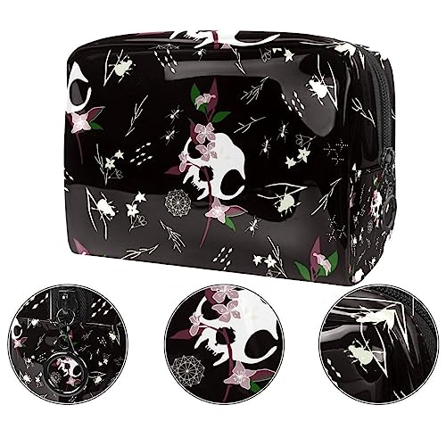 Sac de maquillage tête de mort grand volume étanche - 2