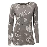 ☆ Hülsenlänge: LangeÄrmel / Kragen: O-Ansatz-------Damen Gepunktet Loose Fit Bluse Chiffonshirt Rundhals Langarm T Shirt Oberteil Damen Blusen Sommer V-Ausschnitt Langarm Lose Chiffon Blusen T-Shirt Tops Damen Bluse Sweatshirt Bluse Chiffon Langarm Shirt Tops Damen Bluse Cold Shoulder Cut Out Loose Fit Knöpfverschluss Hemdbluse SommerbluseHemd Damen Herbst Floral Print Langarm Hemd casual Bluse