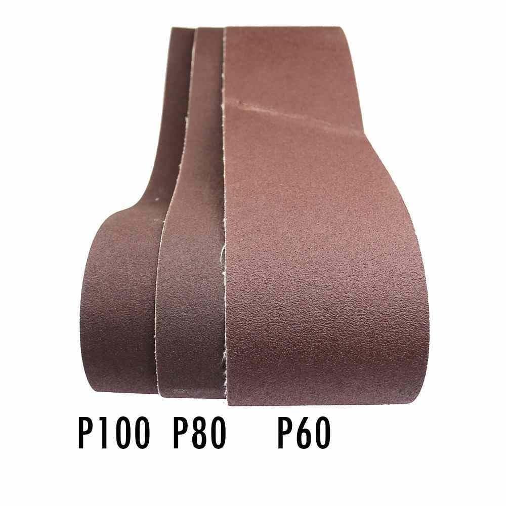 5pcs 4"x36" Sanding Belts, Abrasive Screen Band 36x4 Inch Dry Sanding Belt for Wood Soft Metal Grinding Polishing (Color : P100, Size : 36x4 inch)