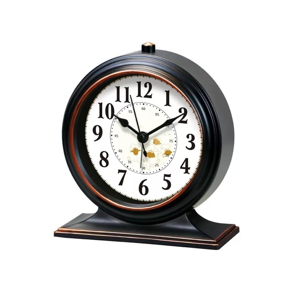 Reloj de péndulo vintage decoración mesa cuarzo escritorio