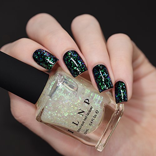 Image of ILNP Imagine That - Green, Blue, Violet Color Shifting Iridescent Flakie Topper Nail Polish