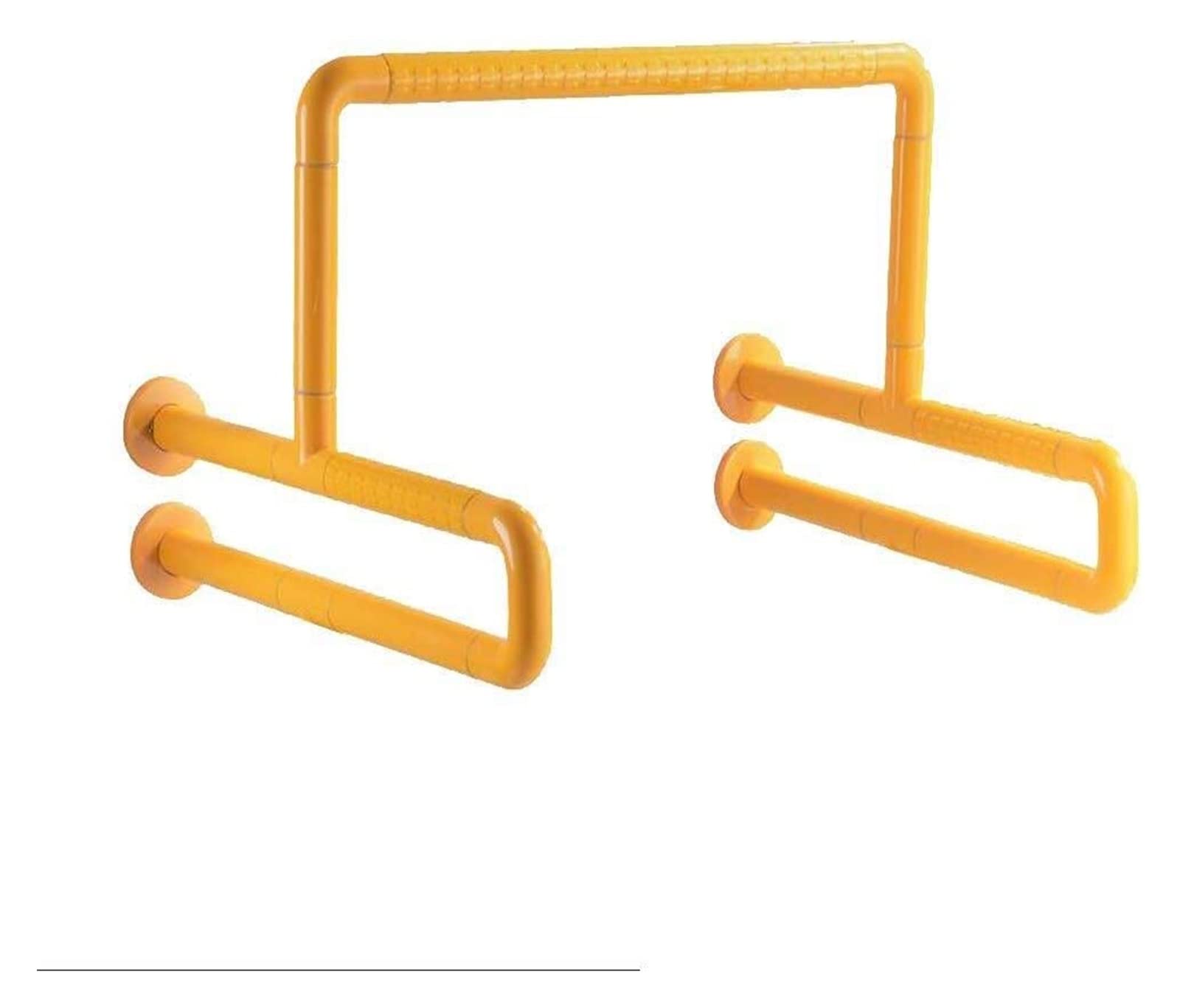 Barras de agarre de nailon sin barreras con ventosa para discapacitados, barra de agarre de acero inoxidable, soporte de seguridad antideslizante (color: a, tamaño: B)