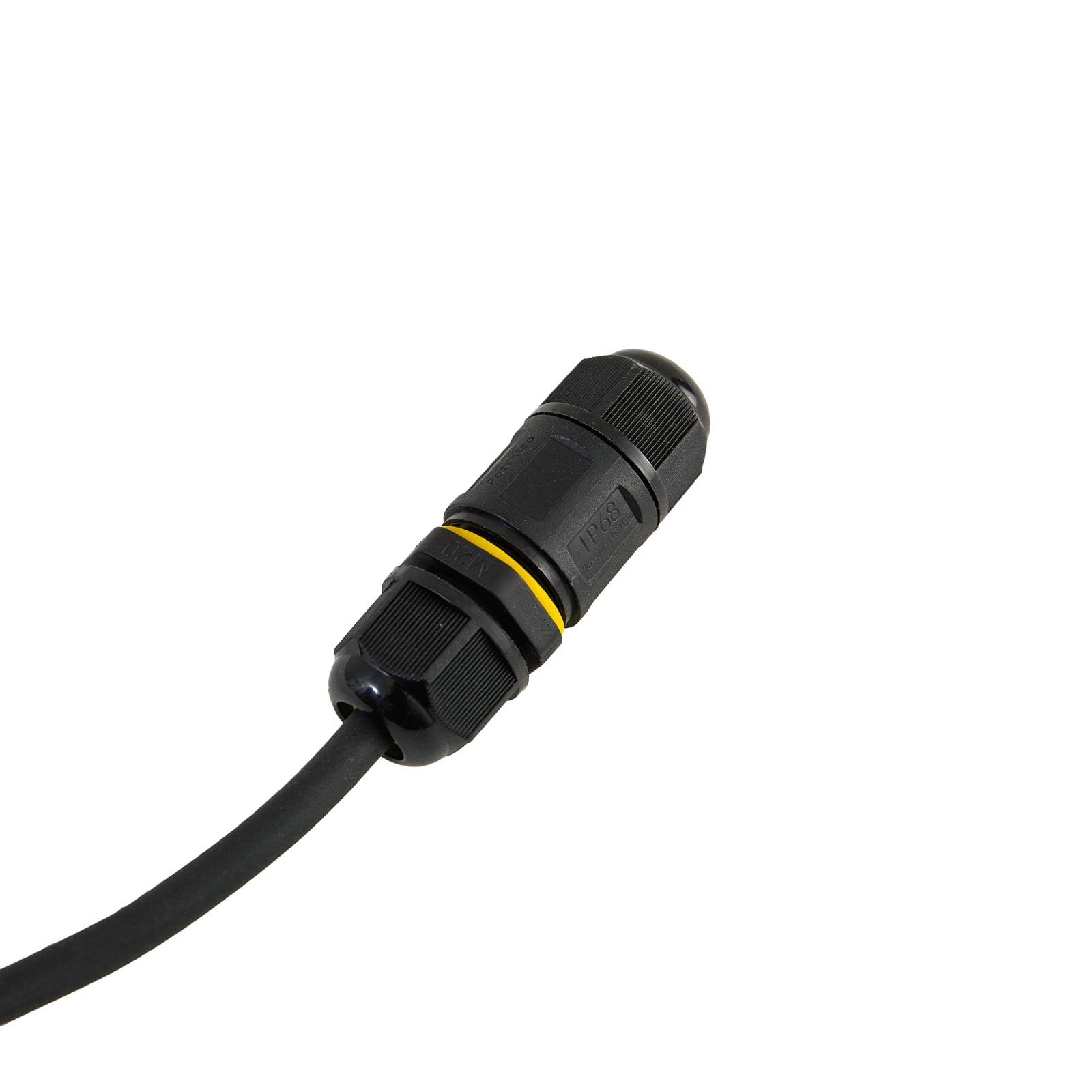 Lindby Lampada LED da esterni (Moderno) colore Nero, in Alluminio lampadina inclusa lampioncino paletto luminoso lampada viale lampione