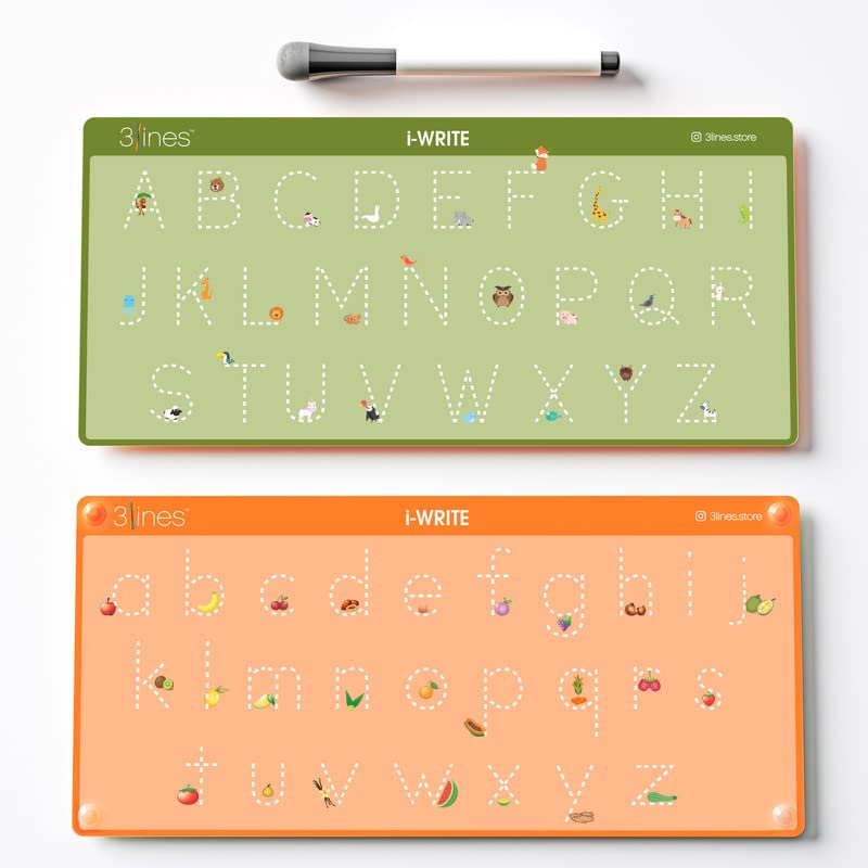 Buy 3Lines iWrite Alphabets Writing Practice Board for Kids Learning
