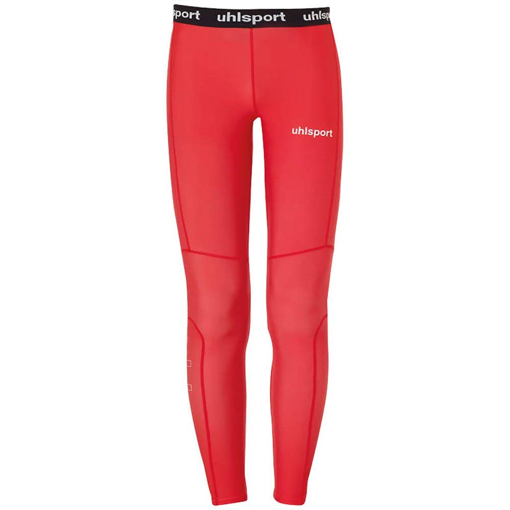 Uhlsport Distinction Pro Long Tights Men' S Tights - Red, Large