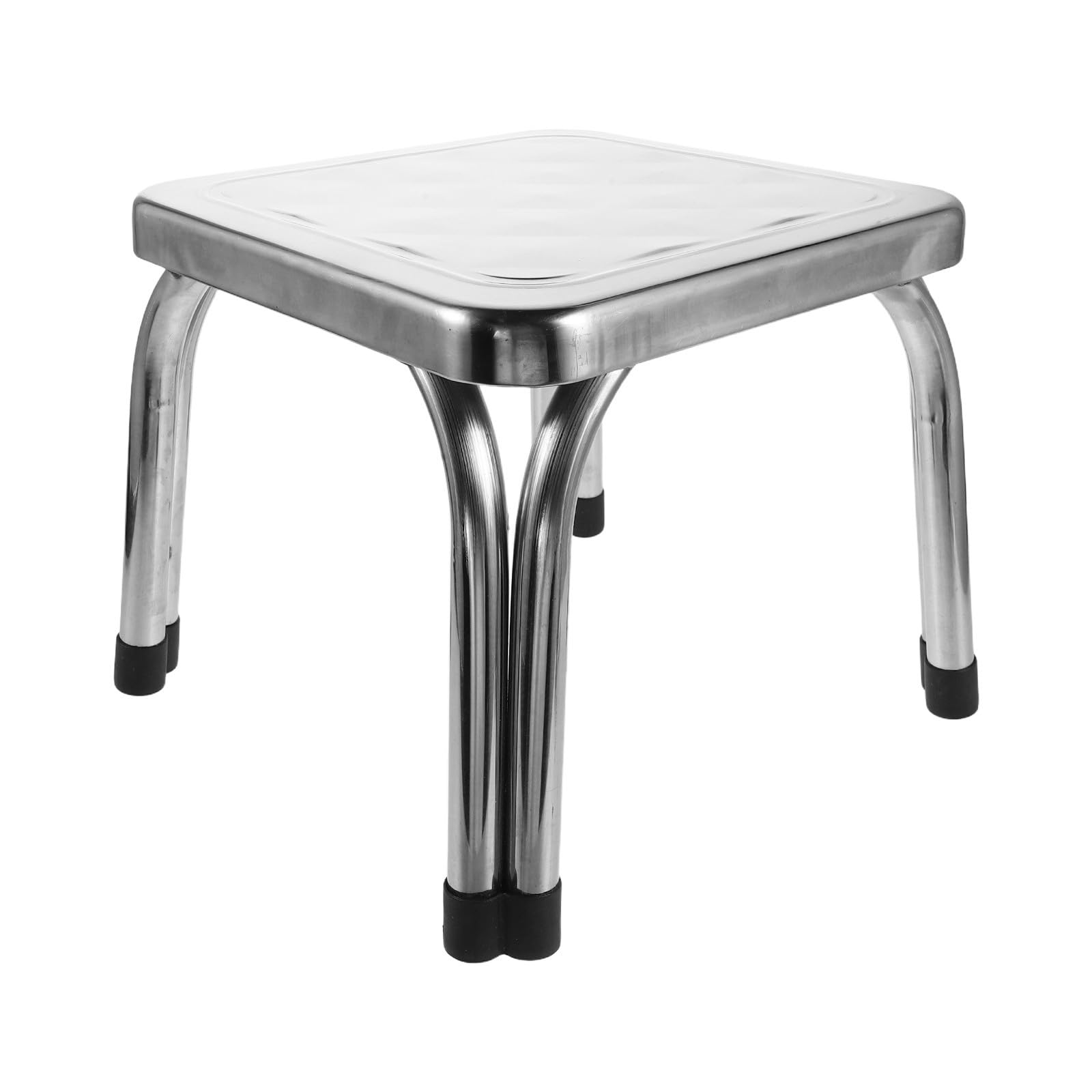 Taburete y Limpieza Fácil de Ducha Antideslizante de Acero Inoxidable Estabilidad Mejorada Asiento Compacto para Baño Adecuado para Personas Mayores Hogar