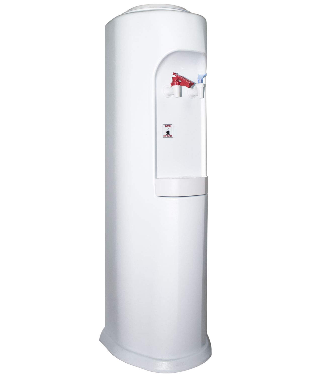 Fuente Elegance One Blanca. Dispensador de Agua fría y Caliente. Fuente de botellón.