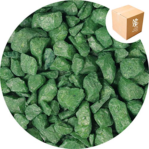 Specialist Aggregates ® - 15kg Aspen - Festive Green - Decorative Gravel/Stones | Weddings | Events | Memorials | Photography | Home | Garden | Vases | Art | Craft | 18 COLOURS | UK Manufacturer