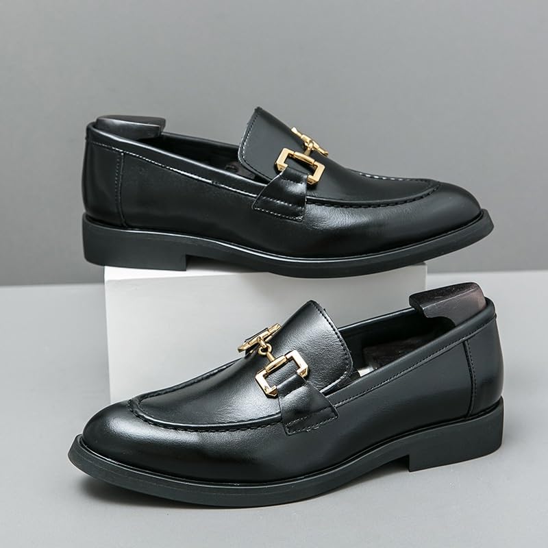 Men's Dress Slip-on Classic Loafers Formal Shoes for Daily Walking Business Shoes3