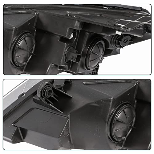 Tusdar Fits For 2013-2017 Chevy Traverse [Halogen Oe Style] Headlights Replacement Pair Headlight Assembly Factory Headlamp Front Lamps Lh+Rh Driver & Passenger Side #TOP5