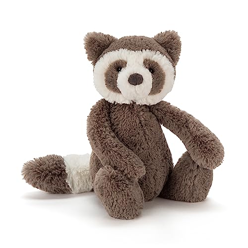 Image of Jellycat Bashful Raccoon Stuffed Animal Plush, Medium, 12 inches