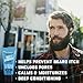 Just For Men The Best Face & Beard Wash Ever, Mosturizes to help prevent beard itching, Acts like Shampoo for the beard, Made with Oatmeal, Aloe, Chamomile, and Jojoba Oil, 3 Fluid Ounce