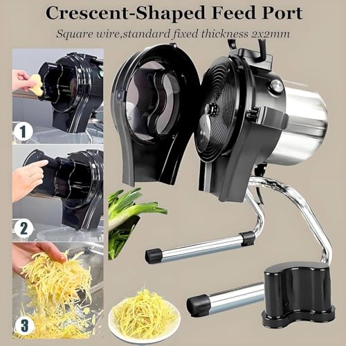 Cortador eléctrico de verduras y cebolla con 6000 rpm miniatura 6