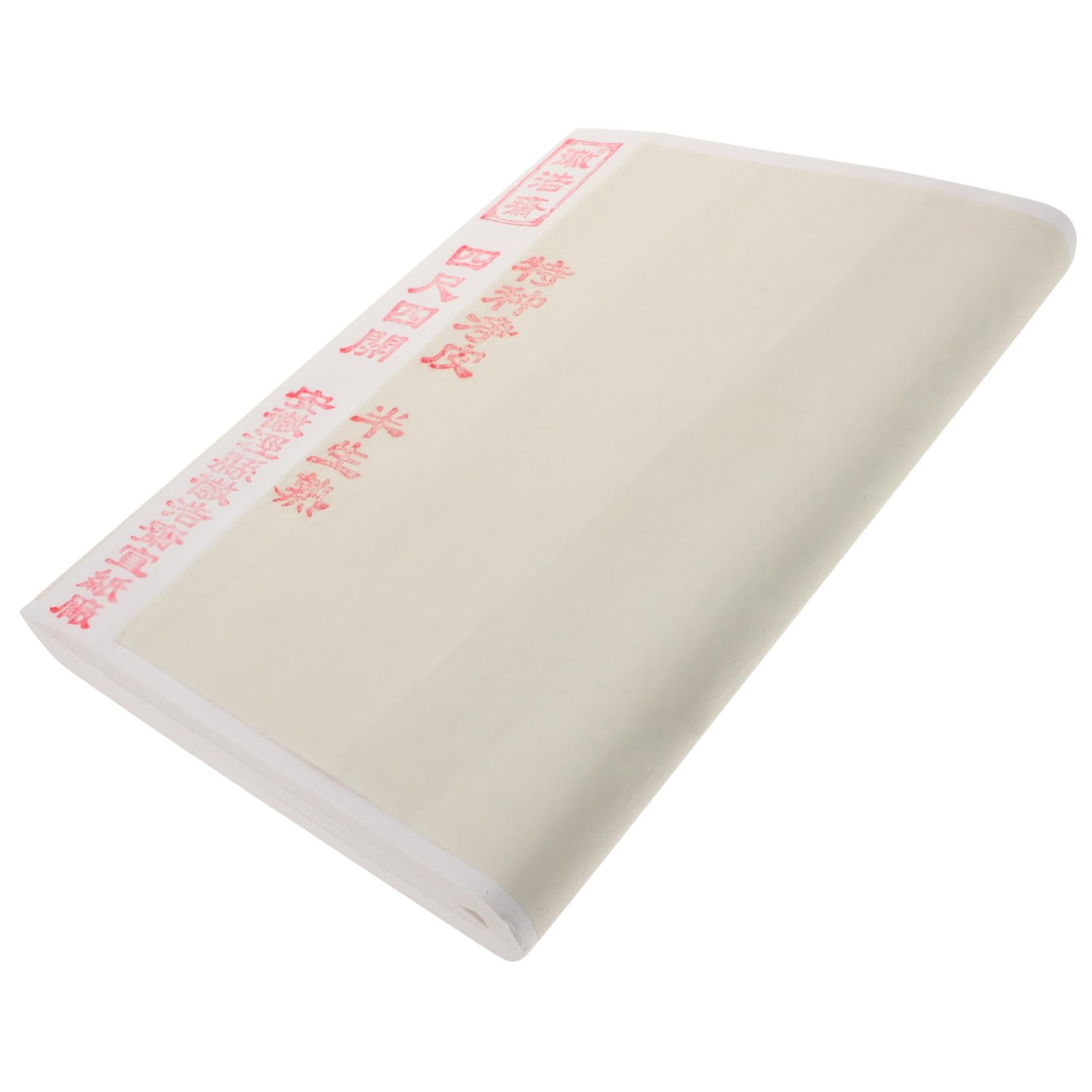 Papier Xuan pour calligraphie et peinture chinoise en format de 100 feuilles de riz semi-cuit