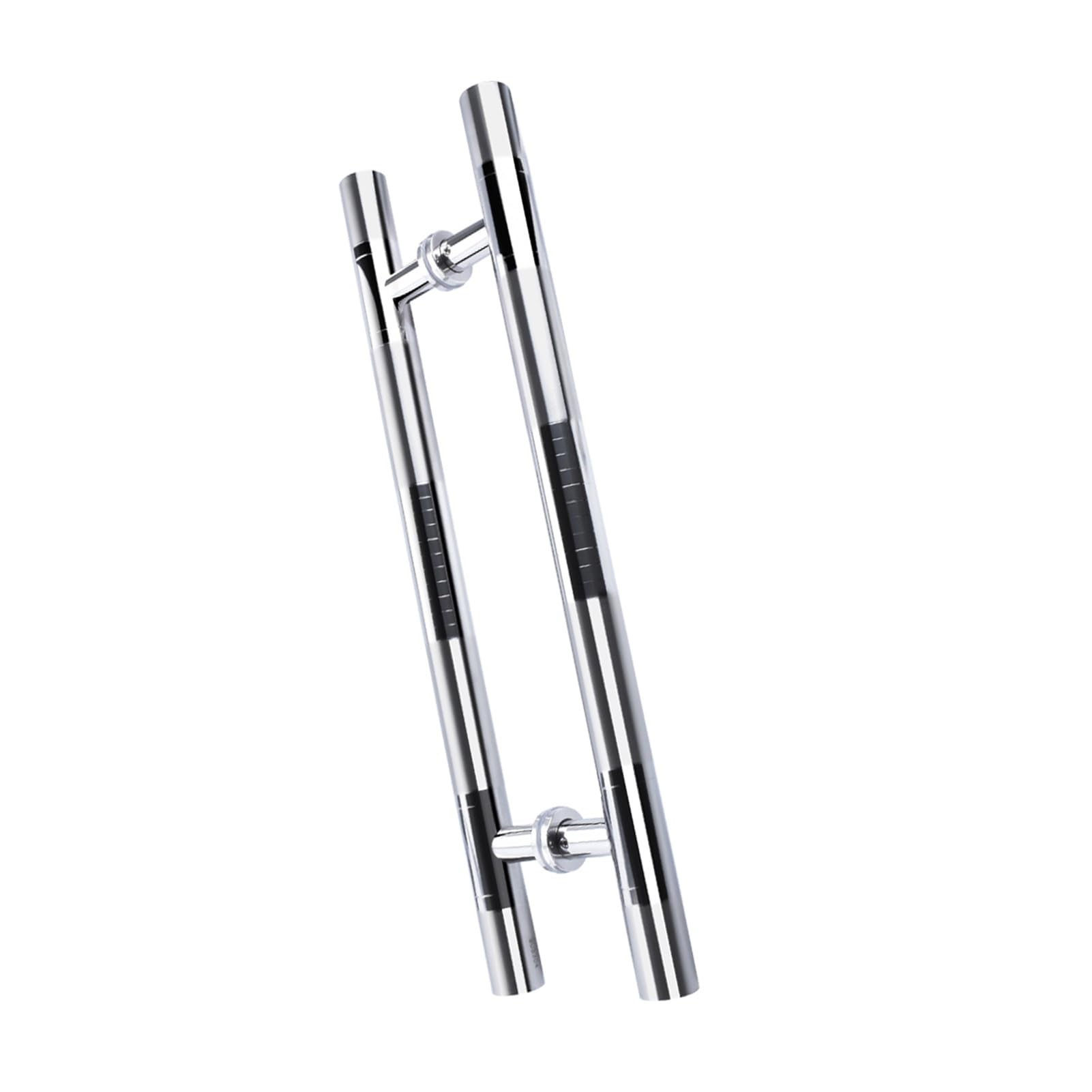 Poignées de porte en verre en acier inoxydable H pour magasin et douche