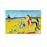 Udo Lindenberg Heimweh Nach Syct Leinwandbild, Wandkunst, Dekoration, Poster, 40 x 60 cm