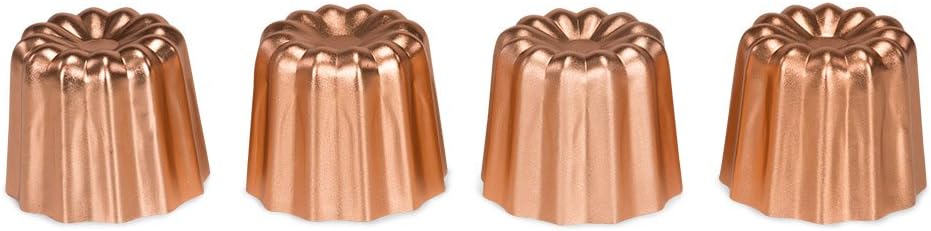 Patisse 04010 4010 Basic 4 Piece Candle Mold Set 4.5 cm Aluminium Multi Colour