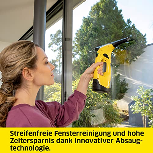 Fenstersauger Kärcher WV 2 Plus N mit 35 Minuten Akkulaufzeit
