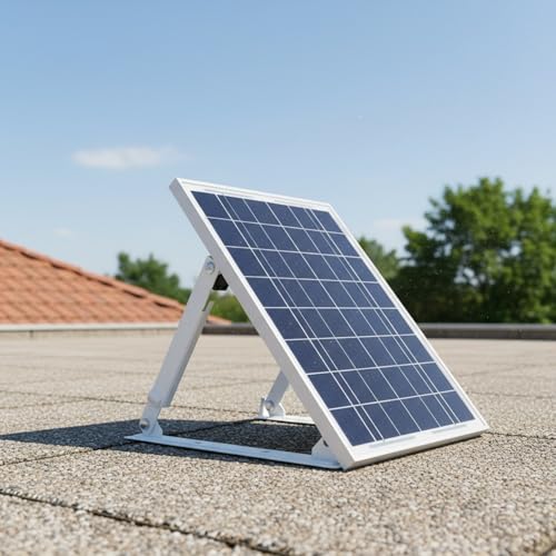 Support de montage pour panneau solaire réglable inclinable 45 degrés support pliable compact