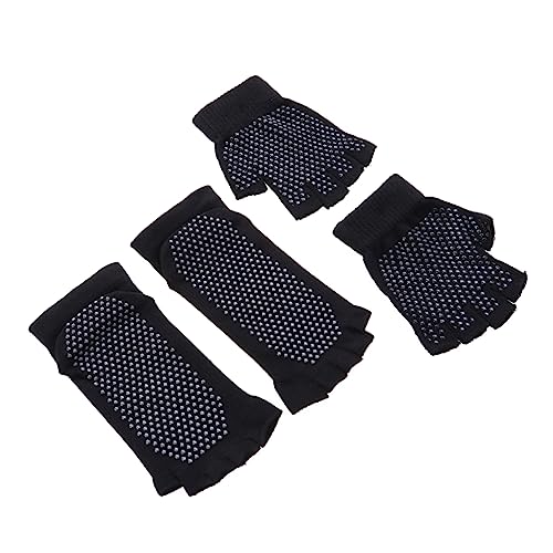 Calcetines de yoga para mujer, color , guantes sin dedos, antideslizantes, calcetines de yoga, guantes y calcetines de yoga, -, 00