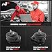 A-Premium Front Left and Right Engine Motor Mount Kit Compatible with Suzuki Grand Vitara 2006 2007 2008, 2.7L, 2-PC Set, Replace# 1161066J00, 1161066J01