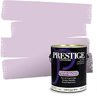Vista 58 de PRESTIGE Pinturas de pintura interior e imprimación en uno, 1 galón, plano, combinación comparable de Sherwin Williams* Kimono Violet*