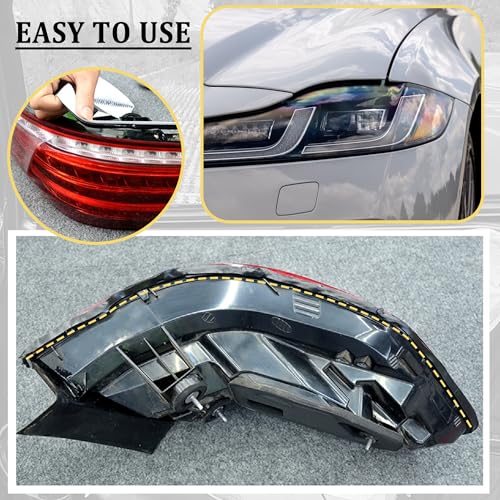 Image of 13Ft Headlight Sealant Butyl Tape,Butyl Sealant Tape with 3 /8 inch Diameter for Waterproof Sealing Tape with Deluxe Package,Practical Car Accessories Butyl Rubber Sealant Fit RV Car