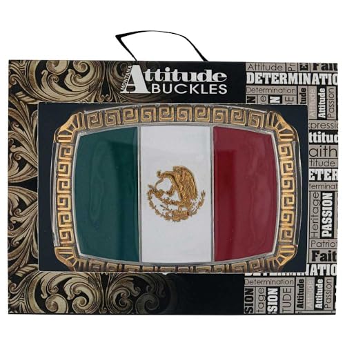 Image of Montana Silversmiths Southwest Series Attitude Western Belt Buckle