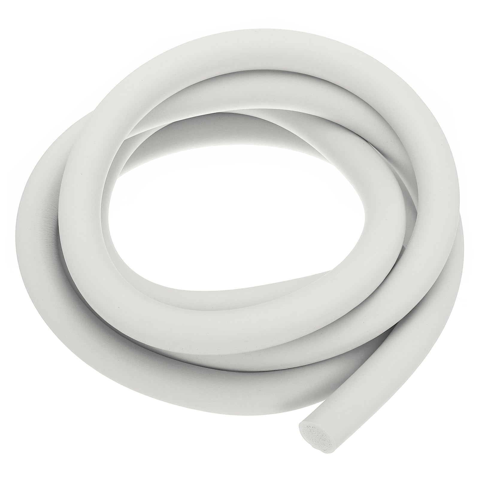 PATIKIL 9.8Ft Backer Rod 1 Inch EPDM Rubber Caulk Saver Concrete Expansion Joint Concrete Expansion Filler Weather Strip Seal for Gaps and Joints White