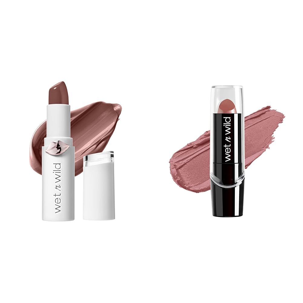 Amazon.com: wet n wild Mega Last High Shine Lipstick Mad for Mauve
