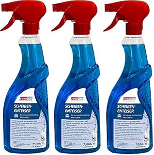 EUROLUB 3x Scheibenenteiser Sprühflasche 750ml 813750