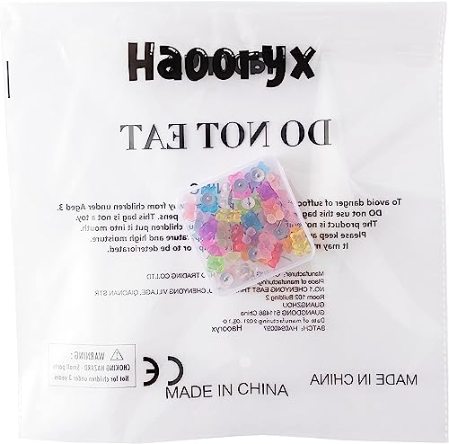 Haooryx 30Pcs Colorful Gummy Bears Push Pins Translucent Gummi Bear Pushpin Resin Thumb Tacks For Cork Board Photo Wall Bulletin Board Map Calendar Office School Thumbtack Decorative Tacks Supplies #TOP7