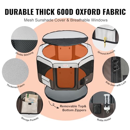 Foldable Portable Pet Playpen - Image 4