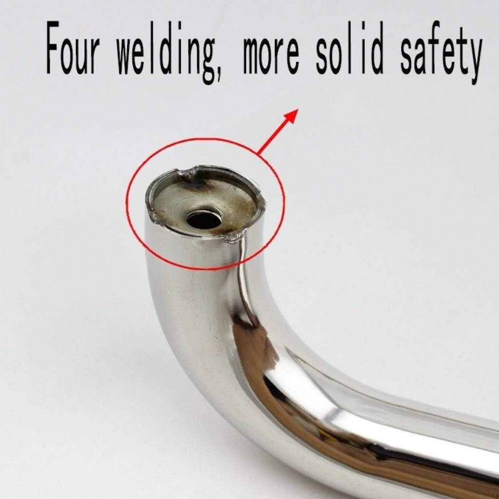 LCML Showers Grab Bars for Bathtubs, Polished Chrome Handrail for Bathroom, Safety Handrail Sturdy Base, Wall Mount Anti-Slip Rail for Elderly and/30Cm/30Cm : Health & Household