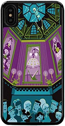 Cell World LLC - Haunted Mansion Hard Rubber Phone Case for Apple iPhone X/XS
