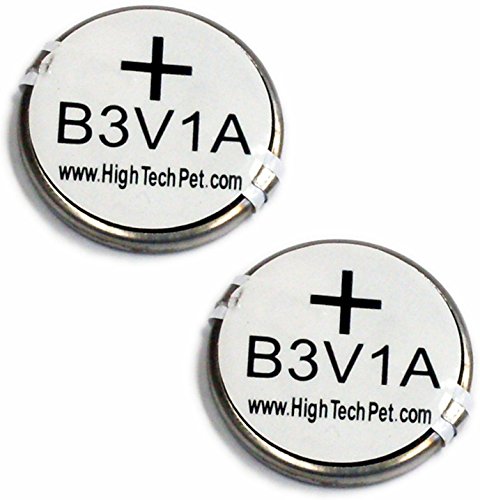 High Tech Pet Single Electronic Collar Battery for Model MS-4 and MS-5, 2-Count