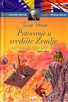 Hardcover Putovanje u središte Zemlje – Bosansko-Engleski klasici [Bosnian] Book