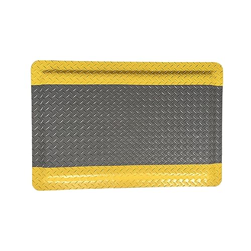 Tapis antifatigue imperméable gris et tapis de sol ergonomique sur mesure