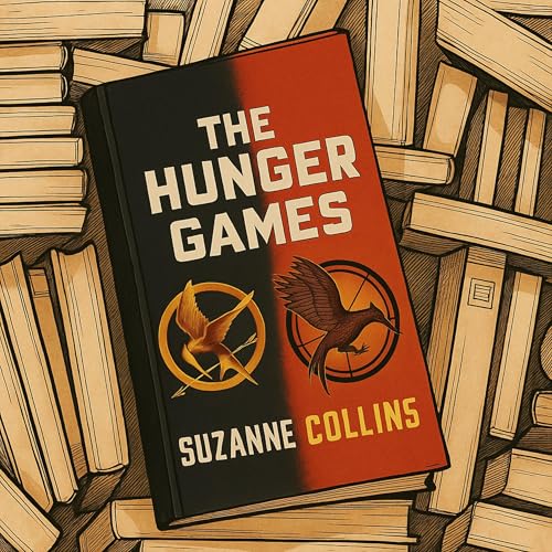 The Hunger Games and Catching Fire cover art