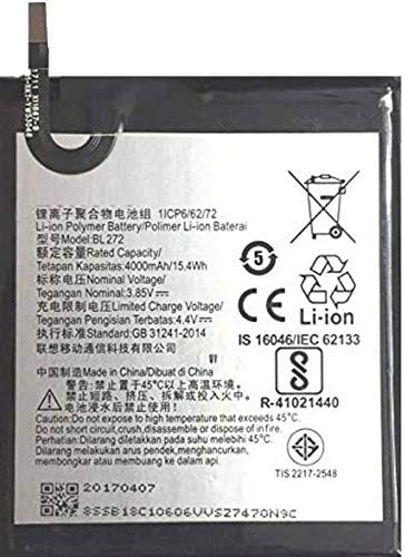 Amnicor Mobile Battery for Lenovo K6 Power K33A42