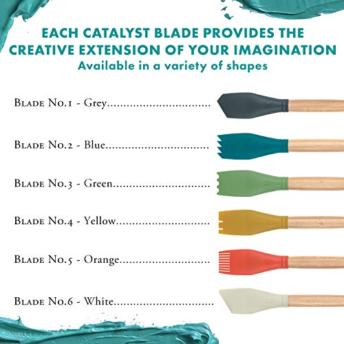 Couteau à peindre Catalyst Princeton B30-01 pour atelier d'art