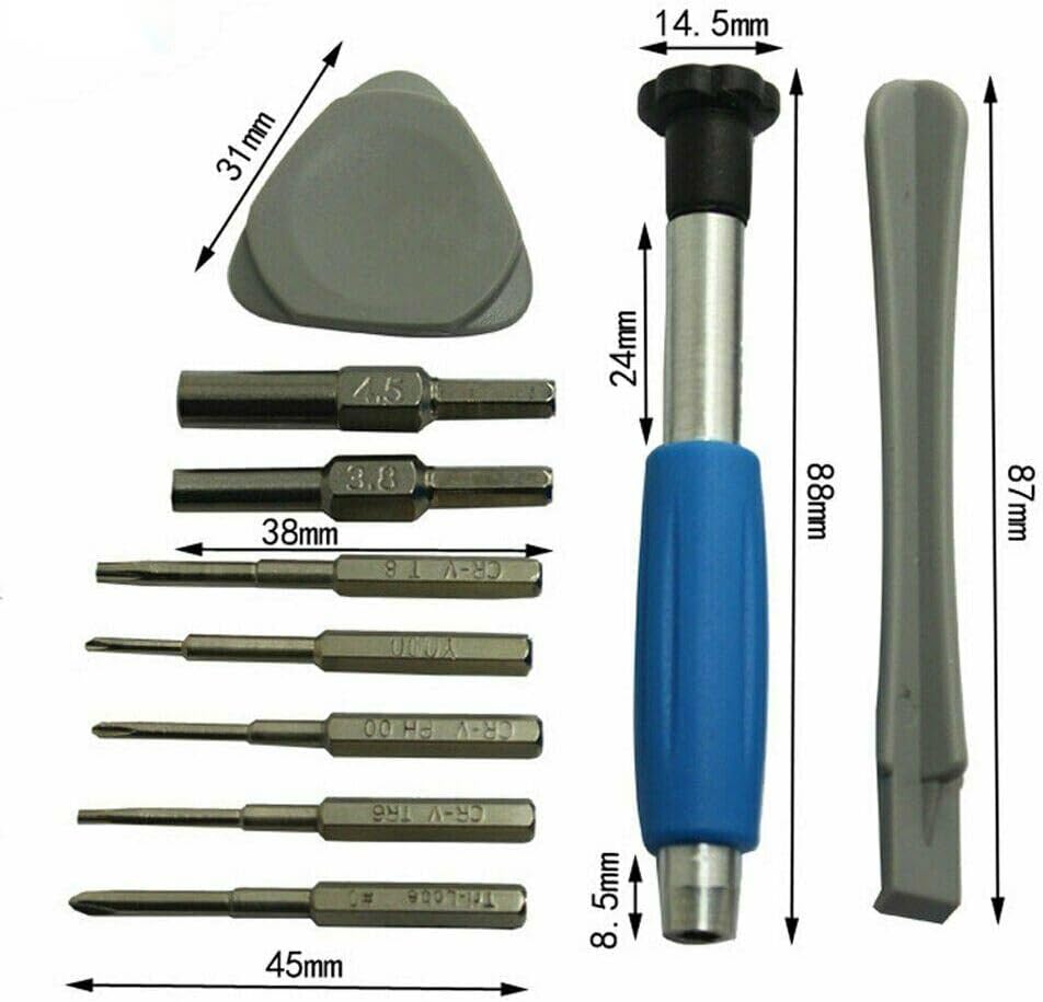 For Wii Screwdriver Repair Tool Kit 10 in 1