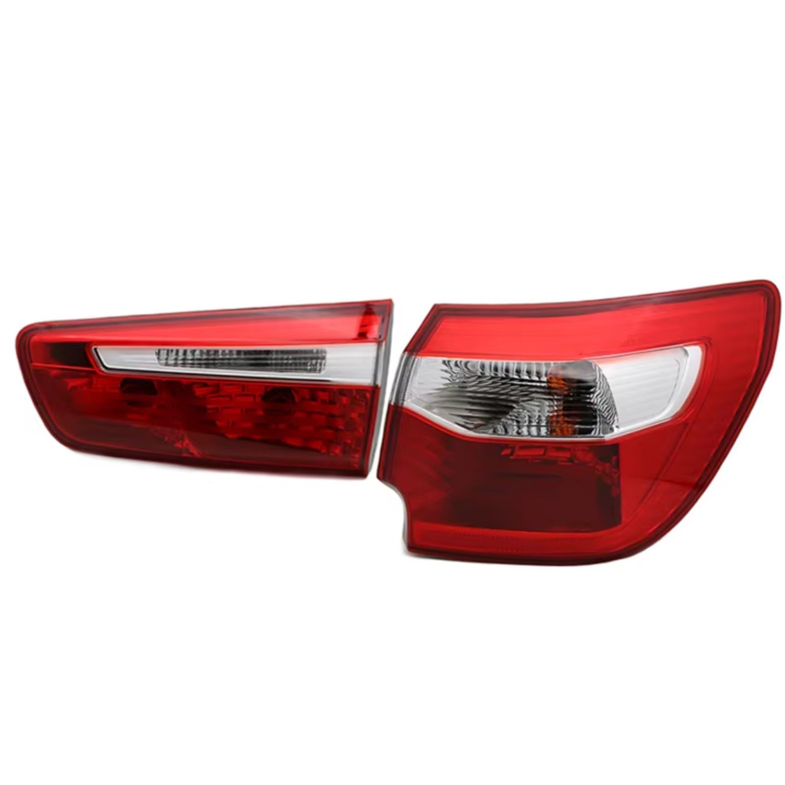 Compatible Con Kia Para K2 Hatchback 2012 2013 2014 Luz Trasera Señal De Giro Parada Lámpara De Freno Conjunto De Luz Trasera Accesorios De Coche luces advertencia traseras(Inner Left)