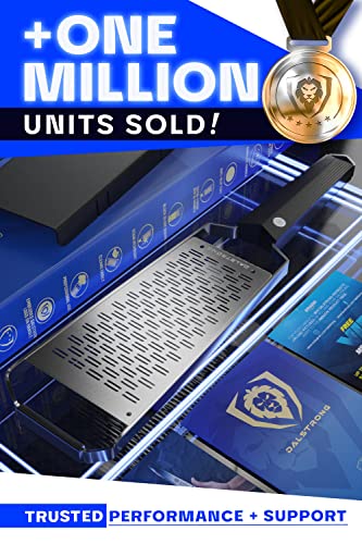 Dalstrong Professional Wide Cheese Grater - Ribbon - #304 Stainless Steel Blade - G10 Handle Kitchen Shredder - W/Blade Cover - Medium/Soft Cheese, Chocolate, Citrus, Root Vegetables - Nsf Certified #TOP5