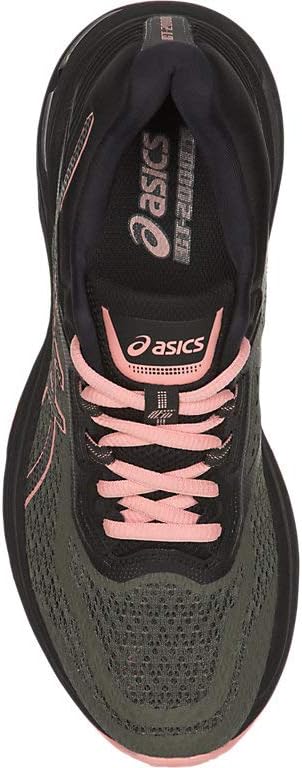 ASICS Women's GT-2000 6 Trail Running Shoes 6.5 Four Leaf Clover/Black/Coral C