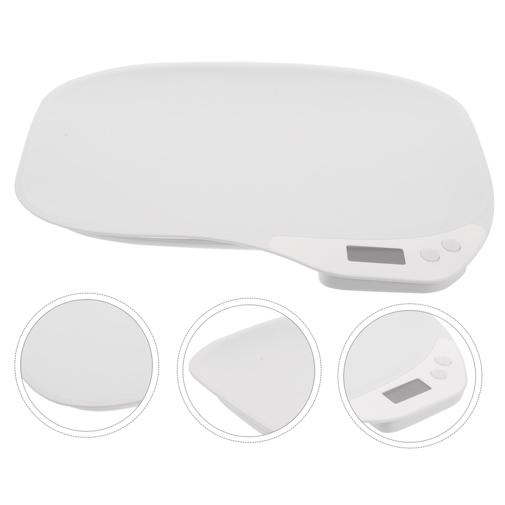 COLLBATH Bilancia Elettronica per Animali Domestici Bilancia Digitale Display A LED