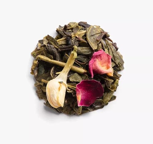 Dammann FrèRes - Luxe Intense Bali Green Tea Profumato Con Frutta Esotica - Tè Verde Aromatizzato (25 Bustine Di Cristallo, 50G) - 4