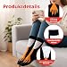 Yuwnd 2 Paar Chicken Leg Socks, Hühner Hässliche Socken, Feet Hühnerbein Socken, Sockens Hühnerbeine Lustige Kostüme Geschenke Witzige für Damen Herren Faschingskostüm (Rot & Schwarz)