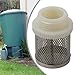 Stainless Steel Pump Suction Strainer Basket with Plastic Threaded Connector, Hose Filter for Garden Watering Equipment, Rain Bucket Accessories, Agriculture, Lawn Industrial Irrigation Use(3/4inch)