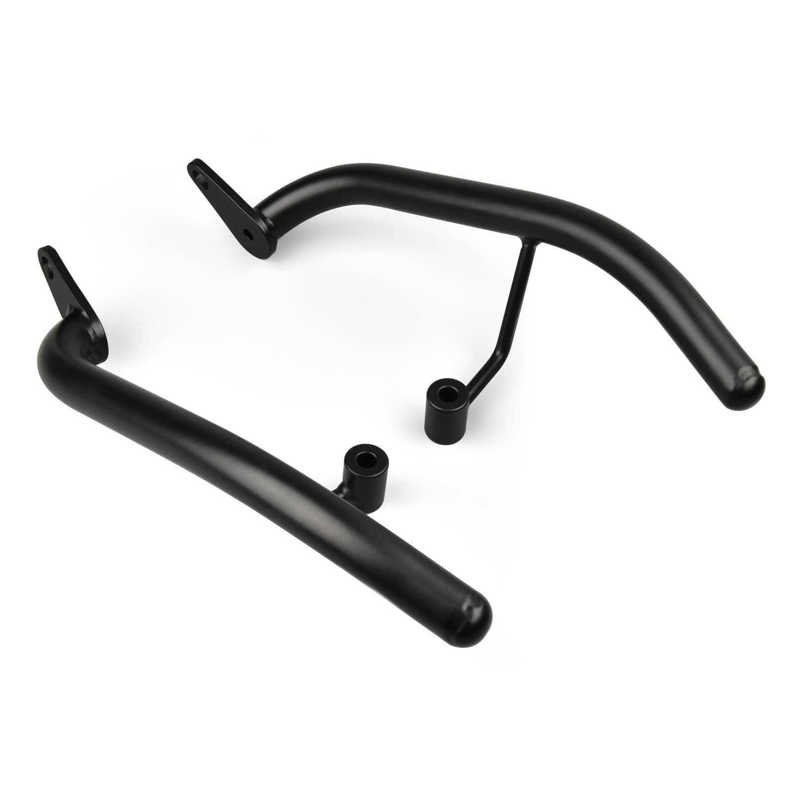 Barra di Presa Posteriore Divisa per Moto Compatibile con Z900RS / CAFE 2018–2026, Maniglie Passeggero Sinistra e Destra Indipendenti, Accessorio Moto in Acciaio (Nero opaco)